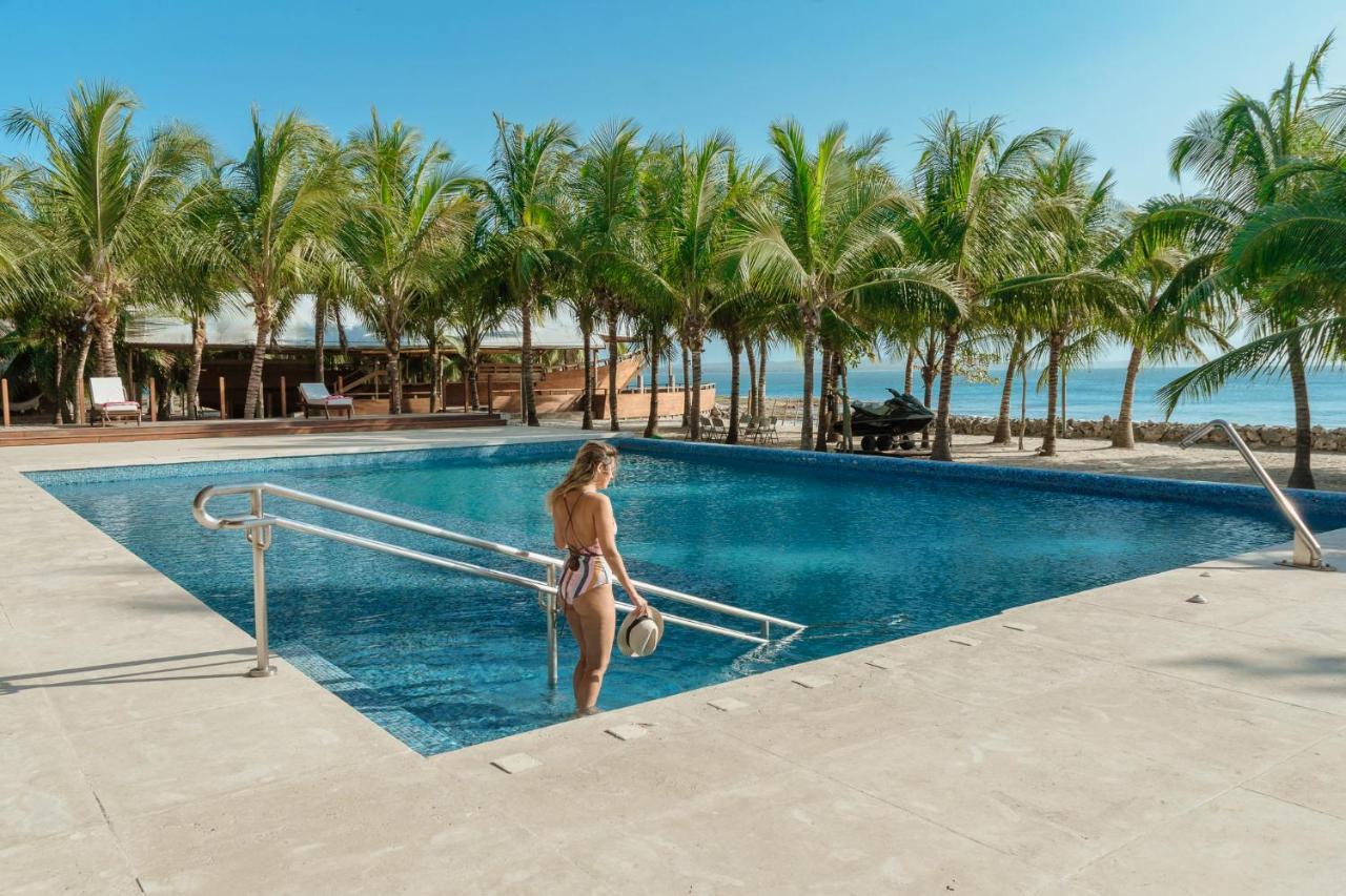 Castillete Hotel & Beach Club Tierra Bomba Esterno foto